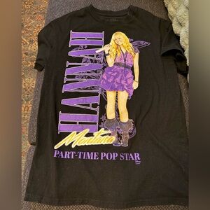 Disney Black and Purple Hannah Montana T-Shirt